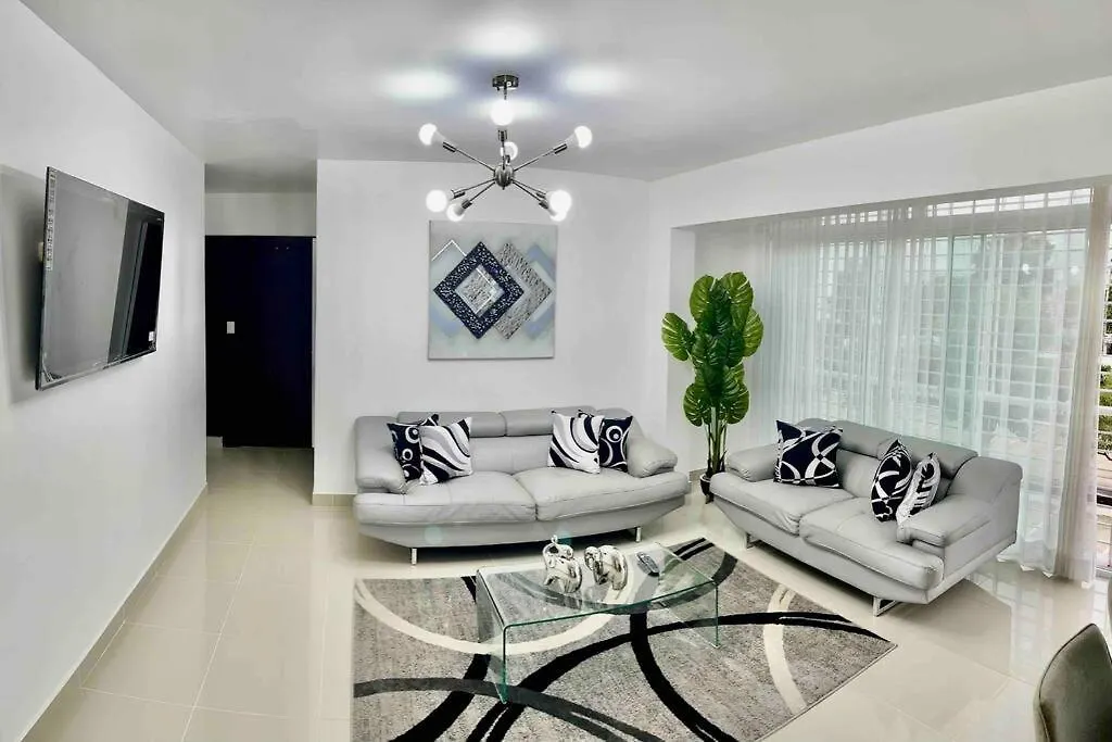 דירה סנטיאגו דה לוס קבאלרוס Hermoso Conjunto Residencial Con Piscina